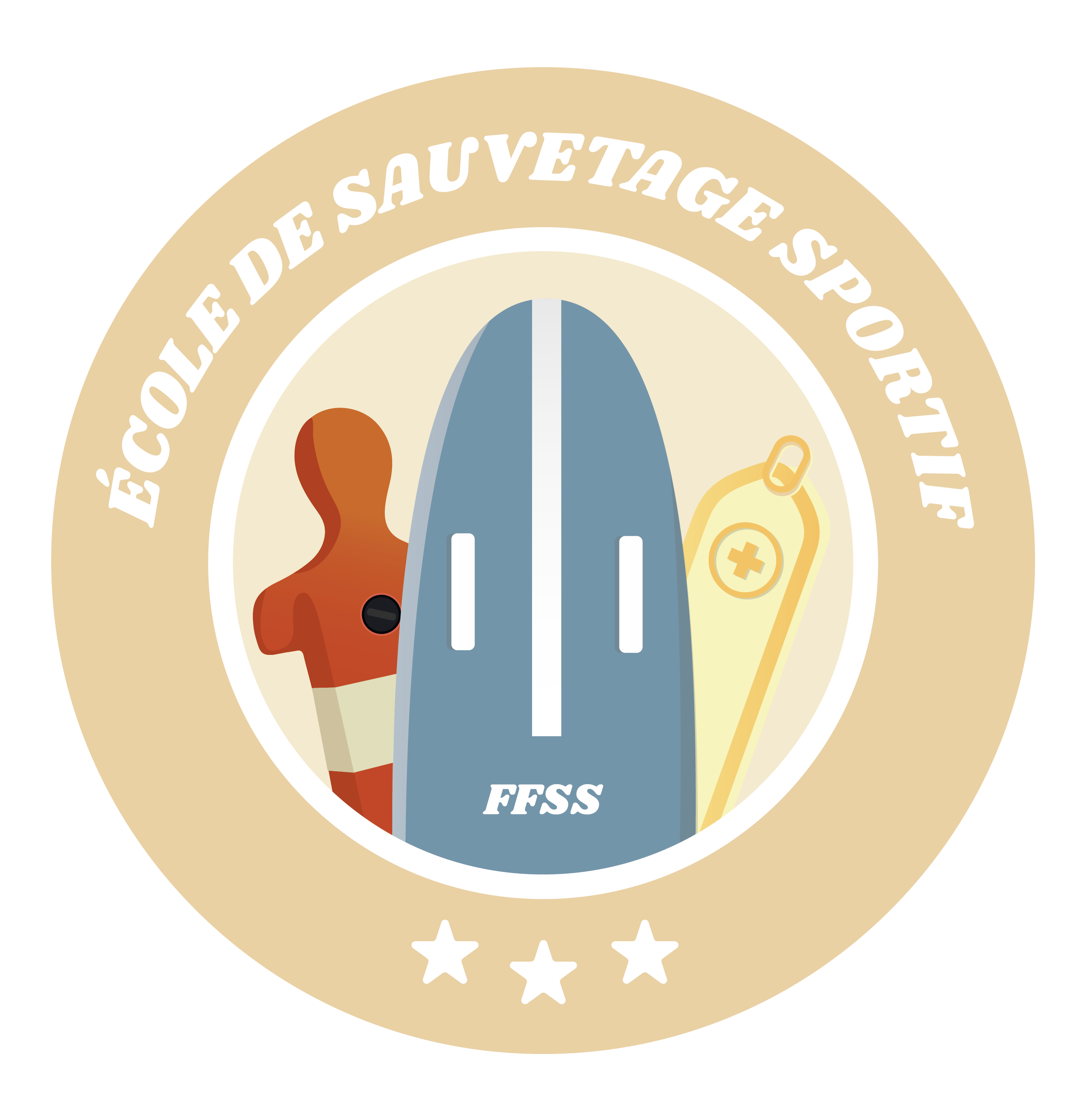Ecole de Sauvetage Sportif 3 étoiles
