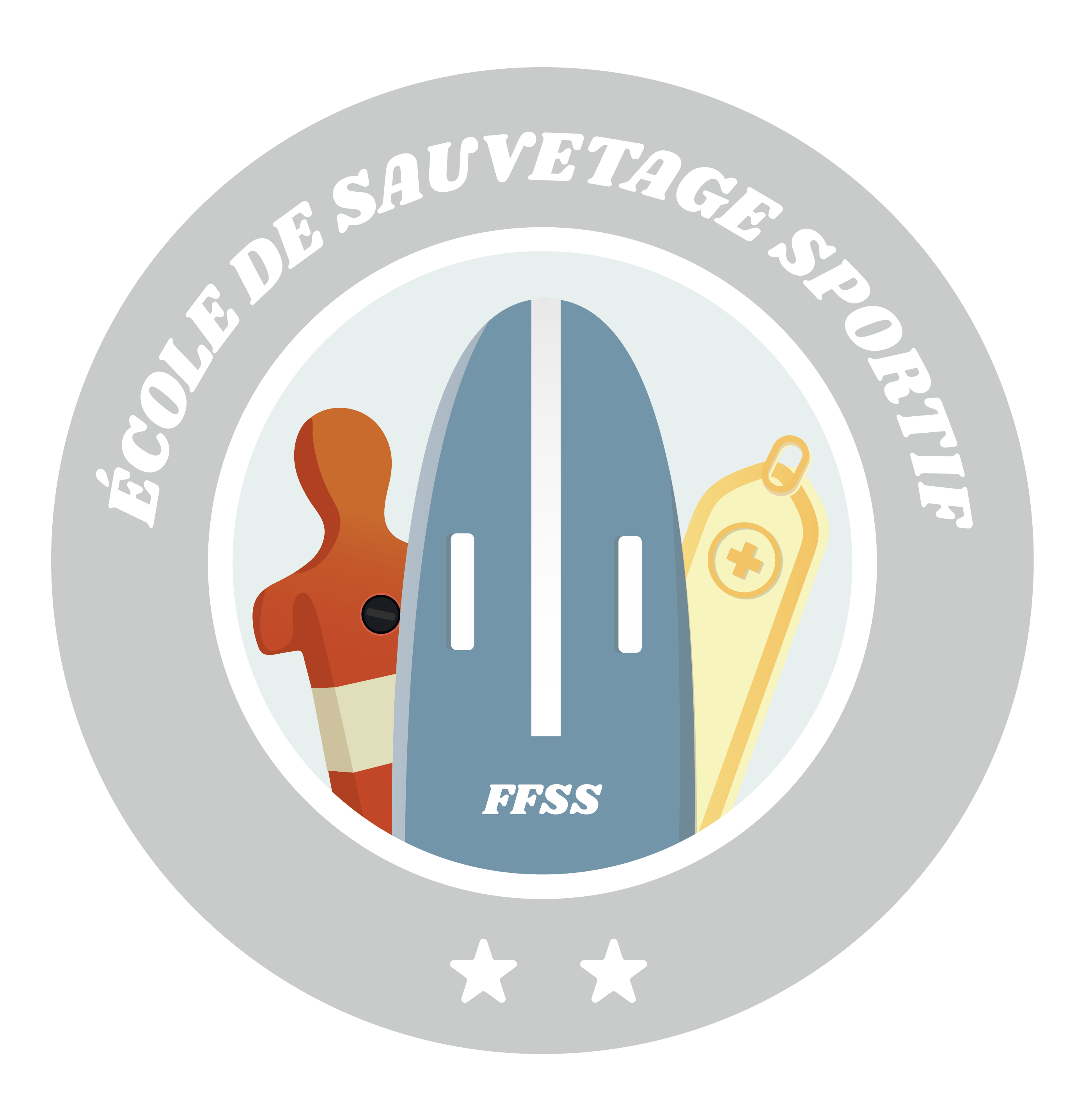 Ecole de Sauvetage Sportif 2 étoiles